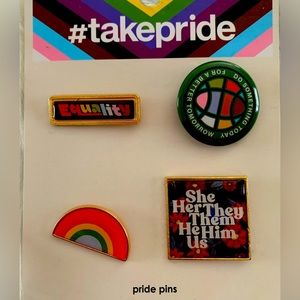 Pride Pins 4 Set